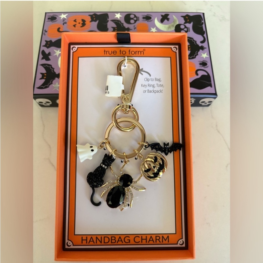 Halloween Keychain with Charms